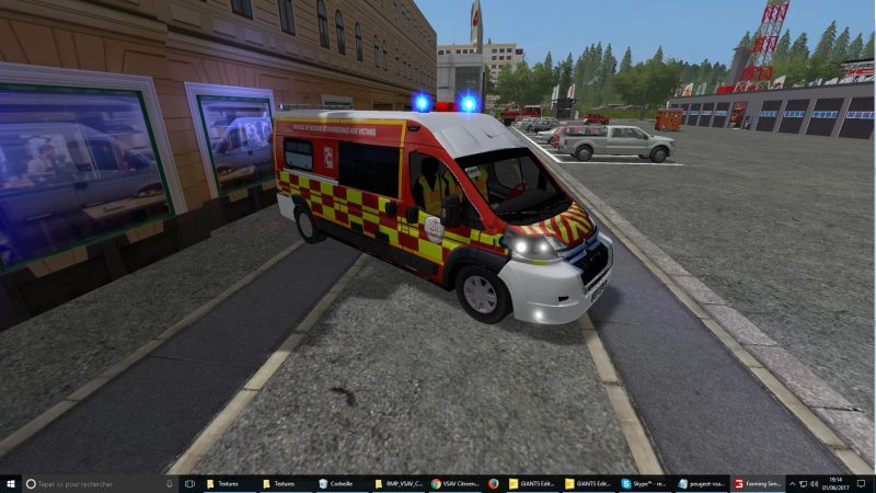 VSAV Citroen Jumper SDIS 38 Sapeurs Pompiers V1 0 Gamersmods