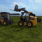 jcb skidsteer with weight 1 1 5 5 6