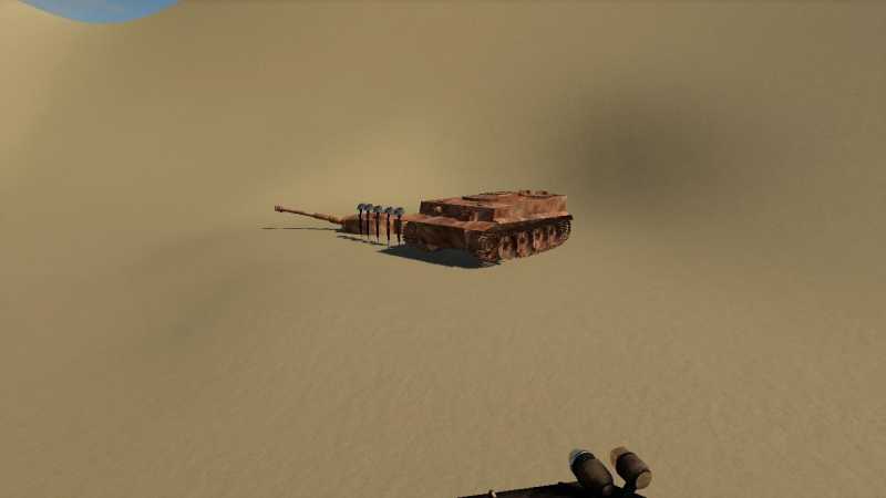 DESTROYED TIGER 1 TANK V1.0 - gamersmods.com