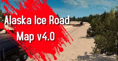 alaska ice road map 1 38 x for ats v4 0 1 025XX