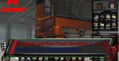 profile for euro truck simulator 2 version 1 38 jayontheway 06 09 2020 1