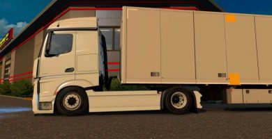 low deck mod for shumis mp4 actros 1