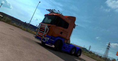 two tone paint for rjl scania r streamline 1 38 1