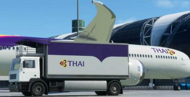 Thai Airways Catering Truck Livery Pack v1.0.1 4