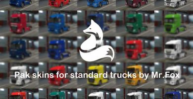 pack of russian skins for scs trucks by mr fox v0 4 2 1 39 x 1