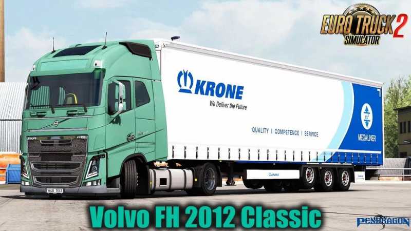 VOLVO FH 2012 REALISTIC DASHBOARD COMPUTER 1.39 Gamers