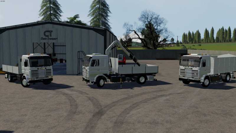 Scania H Sidedoors Crane V Gamersmods Com