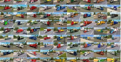 cover painted truck traffic pack 1