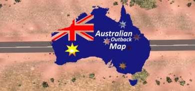 australia outback map v1 5RVR0