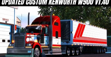 kenworth w900 custom with pinga truck parts 1 WC07S