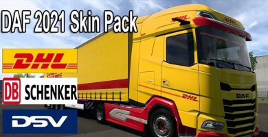 cover ets2 daf 2021 skin pack 1