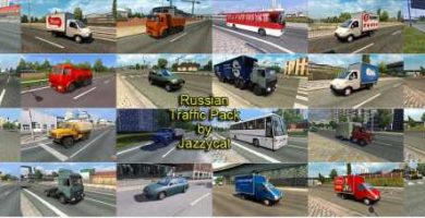 cover russian traffic pack by ja 1