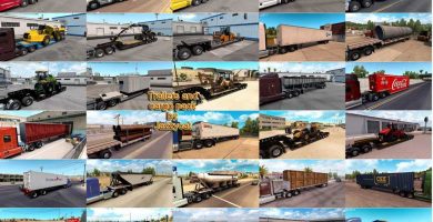 trailers and cargo pack by jazzycat v4.5 ats 1
