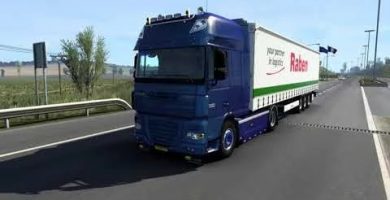 cover daf xf 105 open pipe sound