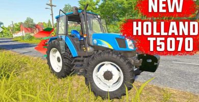 cover fs19 new holland t5070 250