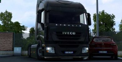 cover iveco stralis low chassis