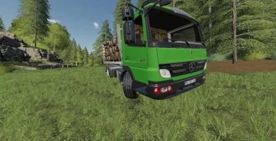 cover mercedes atego woodcutter