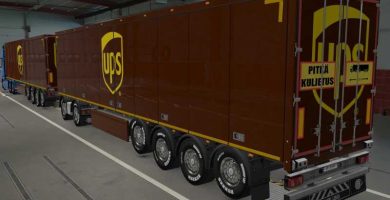 cover skin scs trailers ups by r 1