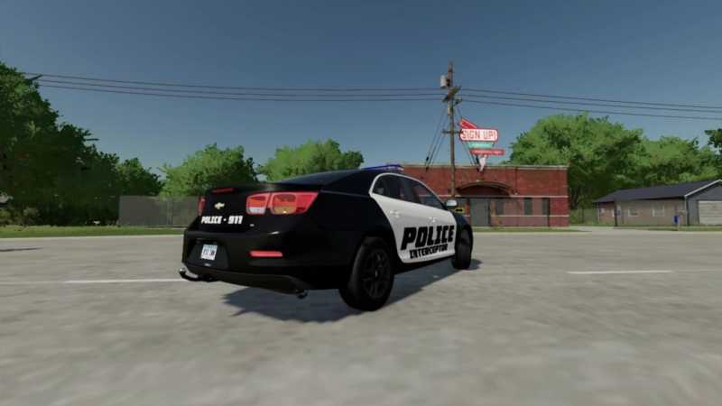 CHEVROLET MALIBU 2013 POLICE INTERCEPTOR V1.0.0.0 - gamersmods.com