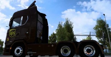 cover skin scania s 2016 ups by 1