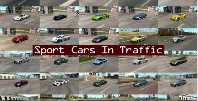 cover sport cars traffic pack by 1 1